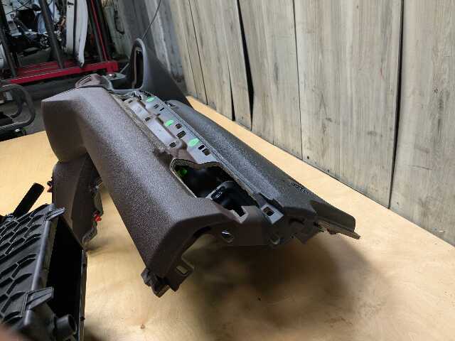 16-19 OEM BMW F48 X1 28i 28iX Dashboard Cover Trim Dash Panel BLACK/BROWN