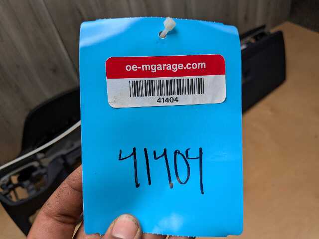 17-23 OEM BMW G30 530 540 M550 Dashboard Cover Trim Dash Panel BLACK/BLUE