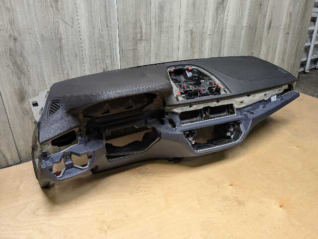 17-23 OEM BMW G30 530 540 M550 Dashboard Cover Trim Dash Panel BLACK/BLUE