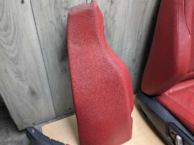 OEM BMW F32 428 430 435 440 Front Rear Left Right Interior Seat Panel RED Heated