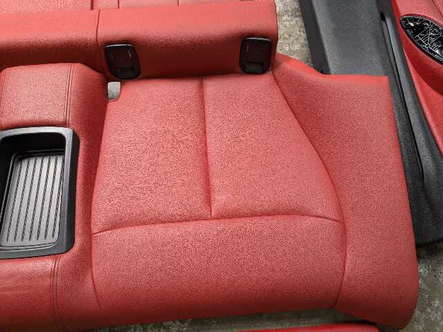 OEM BMW F32 428 430 435 440 Front Rear Left Right Interior Seat Panel RED Heated