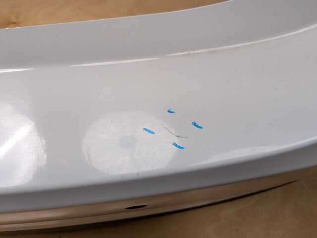 *14-17 OEM BMW F32 F33 F36 BASE Rear Bumper Cover w/ Diffuser White