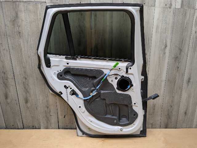 *16-22 OEM BMW F48 X1 28i 28iX Rear Left Driver Side Door Shell Panel White A96