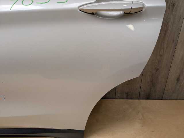 *16-22 OEM BMW F48 X1 28i 28iX Rear Left Driver Side Door Shell Panel White A96