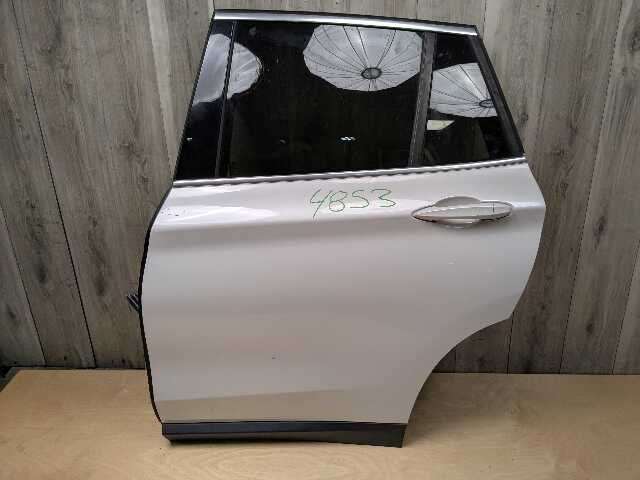 *16-22 OEM BMW F48 X1 28i 28iX Rear Left Driver Side Door Shell Panel White A96