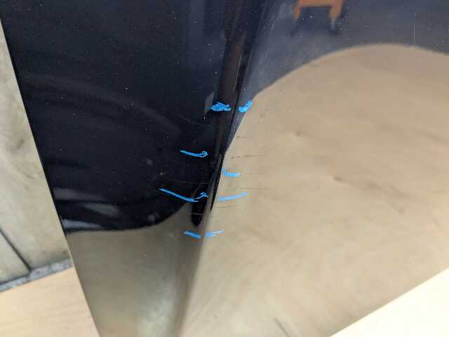 NOTE* 11-16 OEM BMW F10 528 535 550 M5 Sedan Hood Bonnet Panel Shell Blue A89