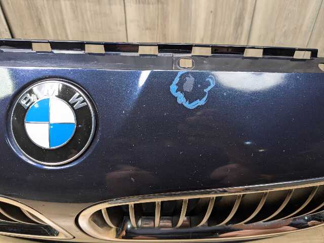 *11-13 OEM BMW F10 528 535 550 Front Cover w/ Upper & Lower Grilles Blue A89