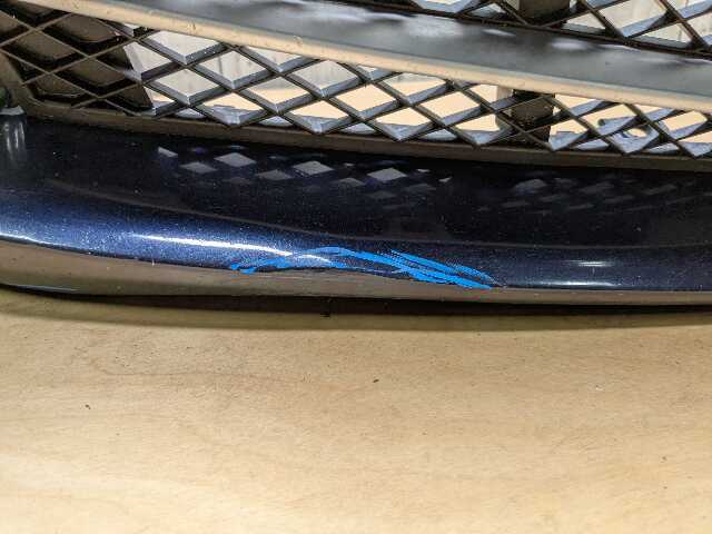 *11-13 OEM BMW F10 528 535 550 Front Cover w/ Upper & Lower Grilles Blue A89