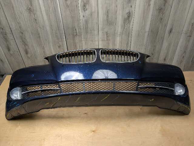 *11-13 OEM BMW F10 528 535 550 Front Cover w/ Upper & Lower Grilles Blue A89