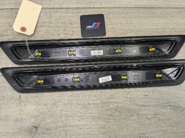 OEM BMW F30 F36 335 440 Front Door Sill Cover Trim Entrance Sill Kick Plates SET