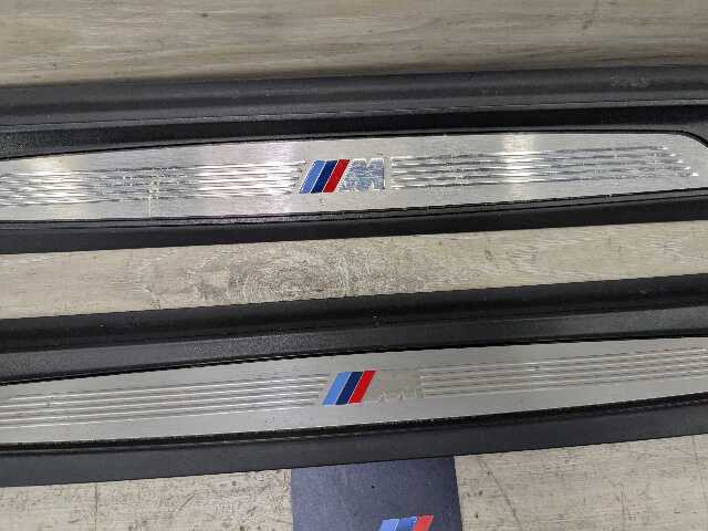 OEM BMW F30 F36 335 440 Front Door Sill Cover Trim Entrance Sill Kick Plates SET