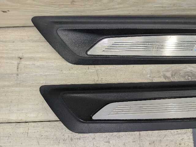 OEM BMW F30 F36 335 440 Front Door Sill Cover Trim Entrance Sill Kick Plates SET
