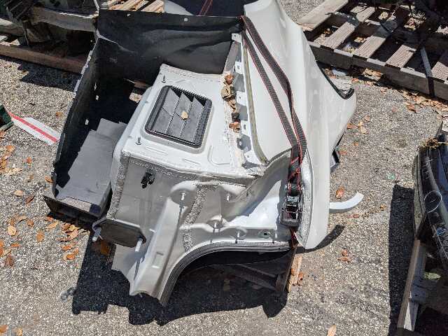 *15-20 OEM BMW F80 M3 Rear Left Driver Side Quarter Panel Frame Cut White A96