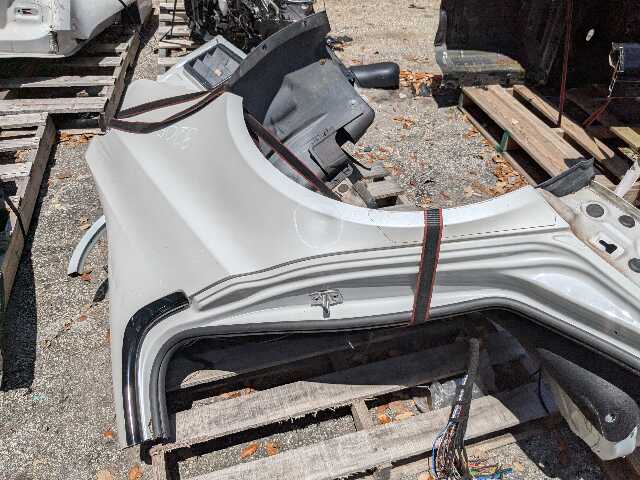 *15-20 OEM BMW F80 M3 Rear Left Driver Side Quarter Panel Frame Cut White A96
