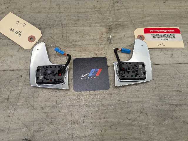 OEM BMW F44 G01 G05 G12 G20 G26 G30 Left Right Steering Wheel Paddle Shifter SET