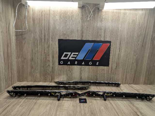 OEM BMW G11 G12 740 750 Front Rear Left Right Door Panel Card Wood Trims SET (4)
