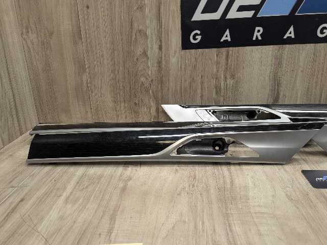 OEM BMW G11 G12 740 750 Front Rear Left Right Door Panel Card Wood Trims SET (4)