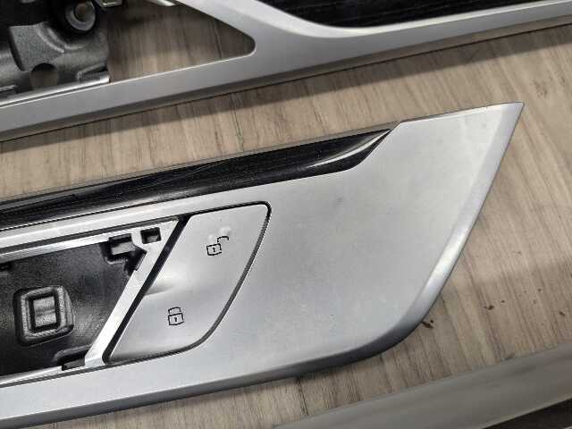 OEM BMW G11 G12 740 750 Front Rear Left Right Door Panel Card Wood Trims SET (4)