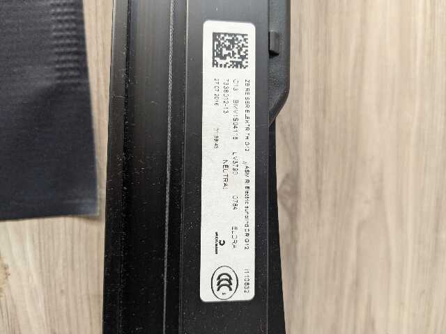OEM BMW G12 740 750 M760 Rear Right Passenger Door Sun Blind Shade Roller Light