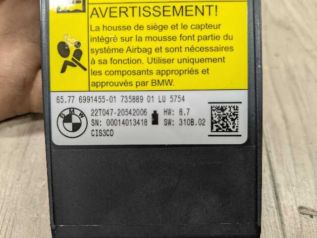 OEM BMW F90 F97 G01 G12 G20 G26 G30 Front Left Right Seat Occupant Sensor Module