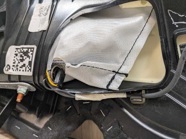 OEM BMW G42 230 M240 Rear Right Passenger Seat Bolster Cushion Airbag Air Bag