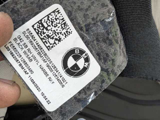 OEM BMW G42 230 M240 Rear Right Passenger Seat Bolster Cushion Airbag Air Bag