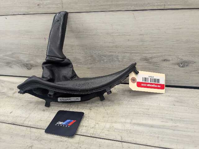 OEM BMW F30 F32 F33 F36 335 340 435 Boot Hand Brake Handle Cover Leather BLACK
