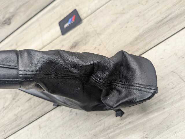 OEM BMW F30 F32 F33 F36 335 340 435 Boot Hand Brake Handle Cover Leather BLACK