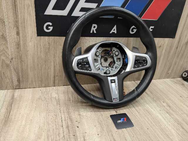 *OEM BMW F44 G20 G22 G23 G26 G42 Leather Steering Wheel M SPORT Shifters HEATED