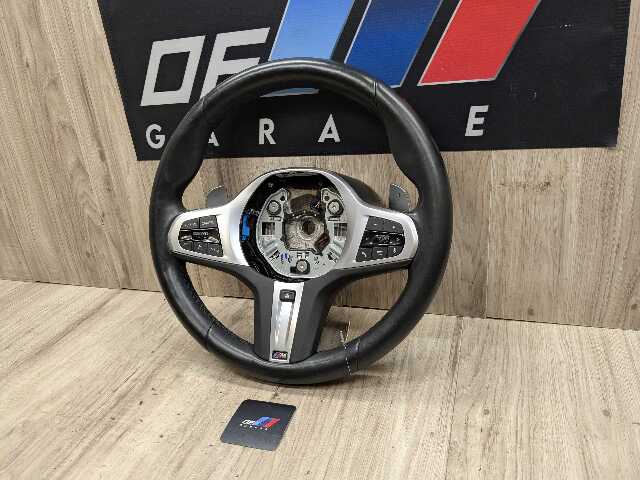 *OEM BMW F44 G20 G22 G23 G26 G42 Leather Steering Wheel M SPORT Shifters HEATED