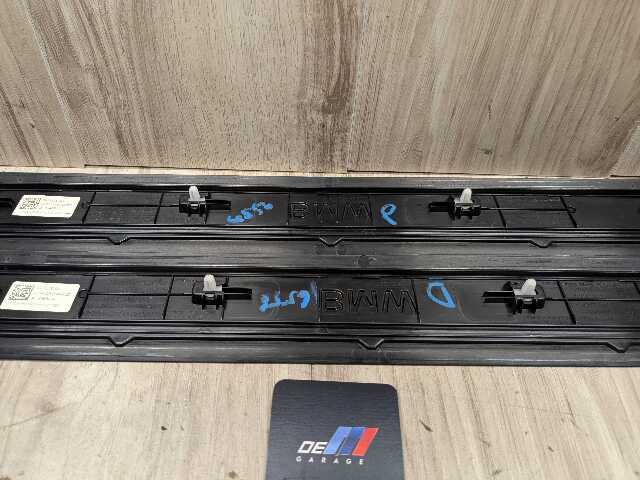 21-25 OEM BMW G22 G42 M SPORT Front Left Right Door Sill Plate Molding Trim PAIR