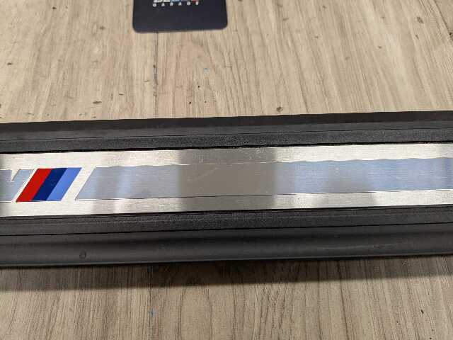 21-25 OEM BMW G22 G42 M SPORT Front Left Right Door Sill Plate Molding Trim PAIR
