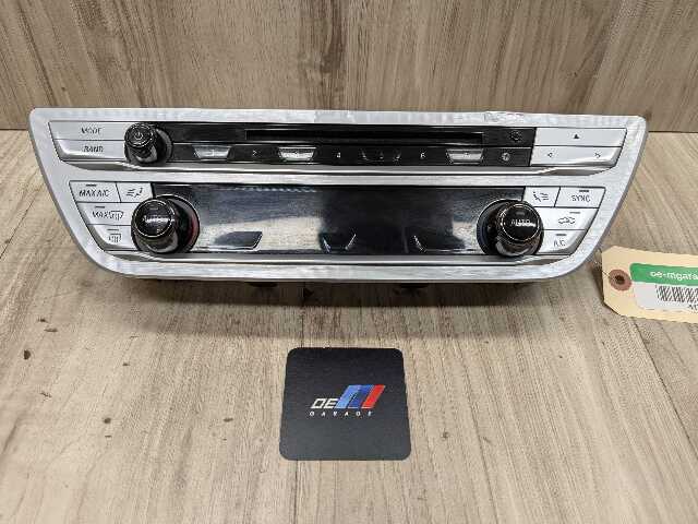 16-22 OEM BMW G11 G12 740 750 M760 AC Climate Panel Radio Control Switch CERAMIC