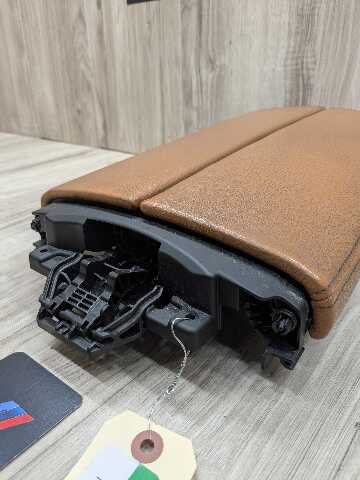 16-22 OEM BMW G11 G12 740 750 M760 Center Console Arm Rest Armrest Leather BROWN