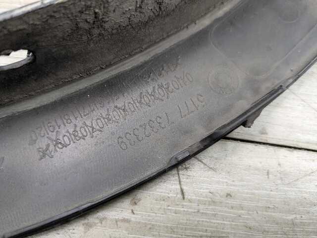 16-22 OEM BMW F48 X1 REAR Left Driver Side Fender Flare Wheel Arch Molding Trim