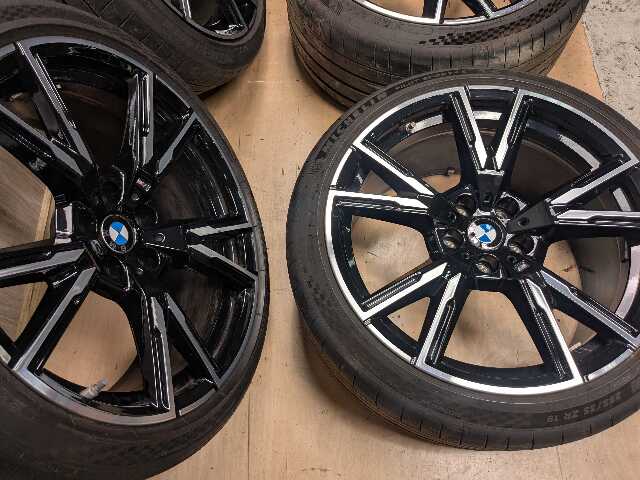 *OEM BMW G42 230 M240 Wheels Rims 19x8.5/9.5 ET25/35 Double Spoke Style 893M SET