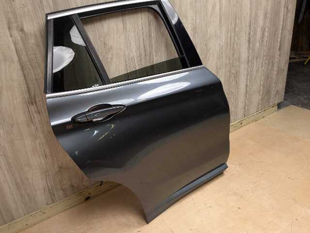 *16-22 OEM BMW F48 X1 28i 28iX Rear Right Passenger Door Shell Panel Gray B39