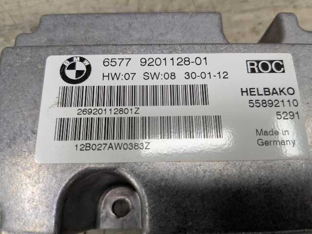 07-13 OEM BMW E88 E93 335 M3 Convertible ROC Rollover Roof Top Control Module