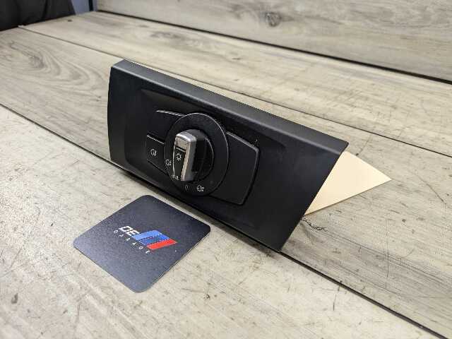 08-11 OEM BMW E82 E88 E90 E91 Headlight Switch Control Panel Light Module BLACK