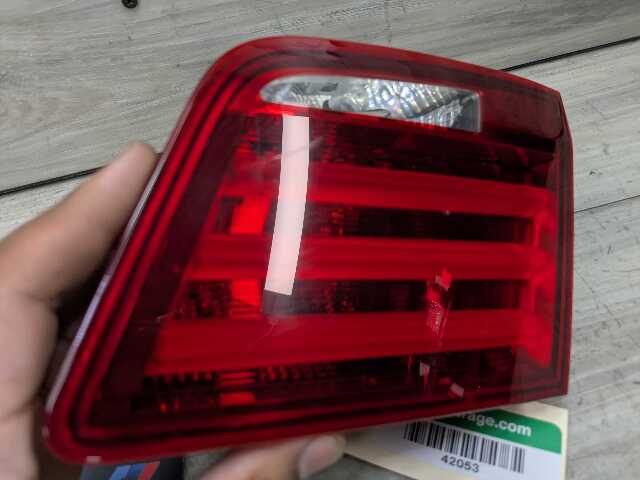 11-13 OEM BMW F10 528 535 550 M5 Right Passenger Side Inner Trunk Tail Light