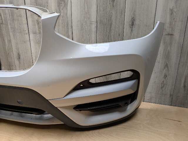 *18-21 OEM BMW G01 X3 30 BASIS Front Bumper Cover w/ Lower Grilles White A96