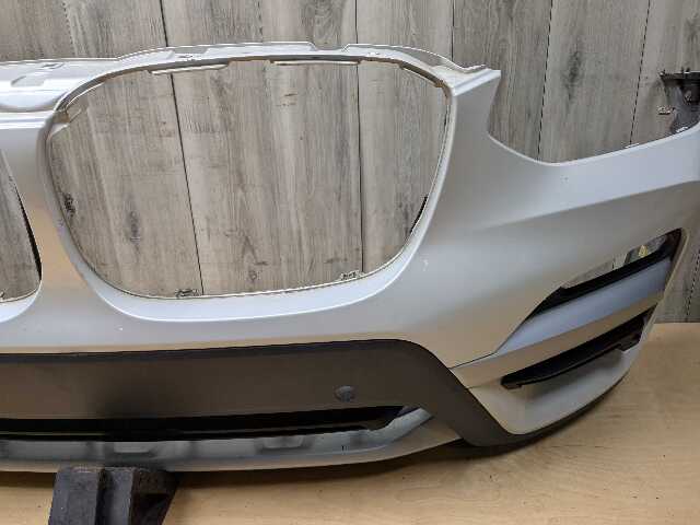 *18-21 OEM BMW G01 X3 30 BASIS Front Bumper Cover w/ Lower Grilles White A96