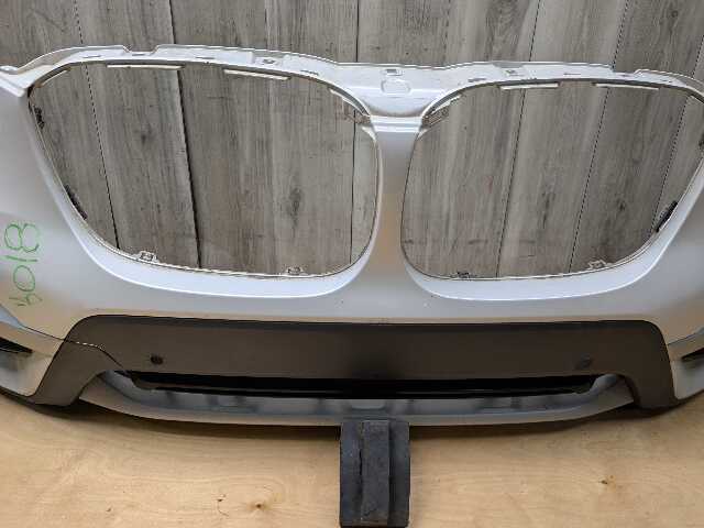 *18-21 OEM BMW G01 X3 30 BASIS Front Bumper Cover w/ Lower Grilles White A96