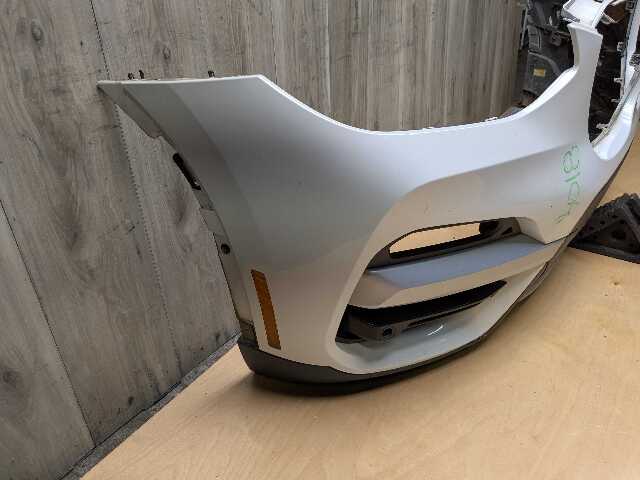 *18-21 OEM BMW G01 X3 30 BASIS Front Bumper Cover w/ Lower Grilles White A96