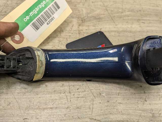 *OEM BMW F02 F06 F10 F13 M5 M6 REAR Left Driver Door Handle COMFORT ACCESS Blue