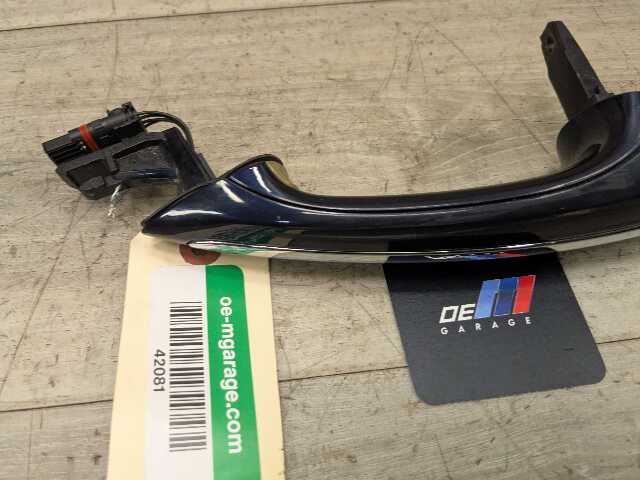 *OEM BMW F02 F06 F10 F13 M5 M6 REAR Left Driver Door Handle COMFORT ACCESS Blue
