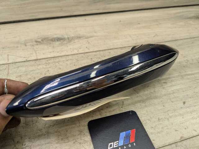 *OEM BMW F02 F06 F10 F13 M5 M6 REAR Left Driver Door Handle COMFORT ACCESS Blue