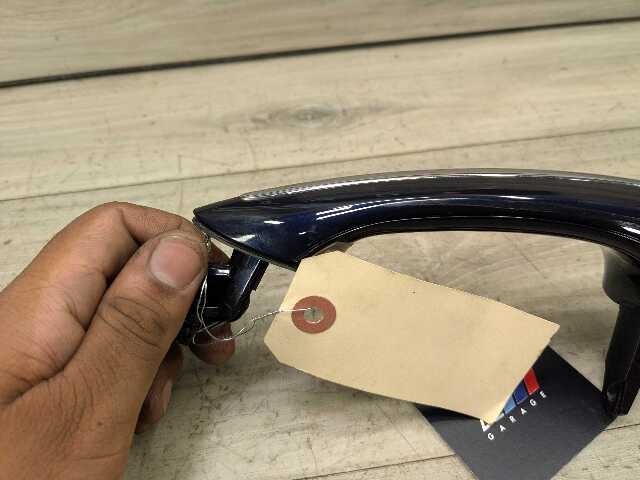 *OEM BMW F02 F06 F10 F13 M5 M6 REAR Left Driver Door Handle COMFORT ACCESS Blue