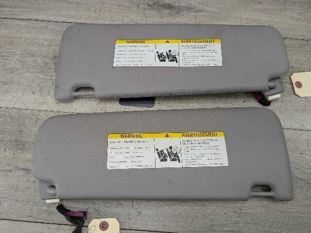 11-16 OEM BMW F10 528 535 550 Front Left Right Interior Sun Visor Pair SET Beige