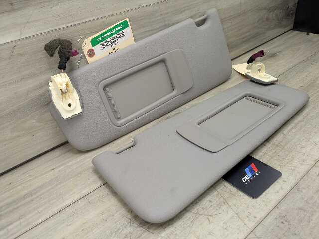 11-16 OEM BMW F10 528 535 550 Front Left Right Interior Sun Visor Pair SET Beige